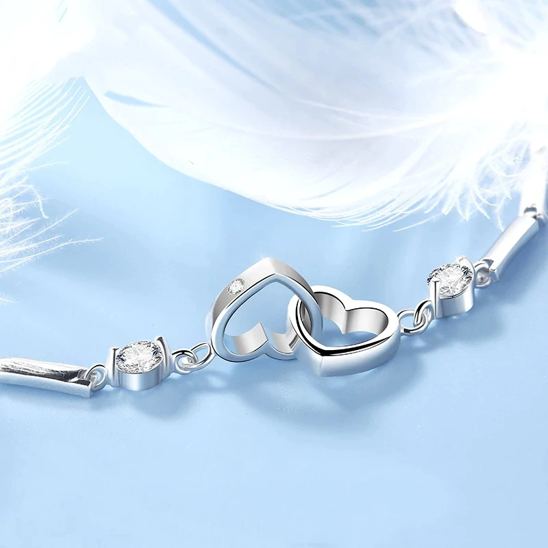 Doppelherz Silver Bracelet