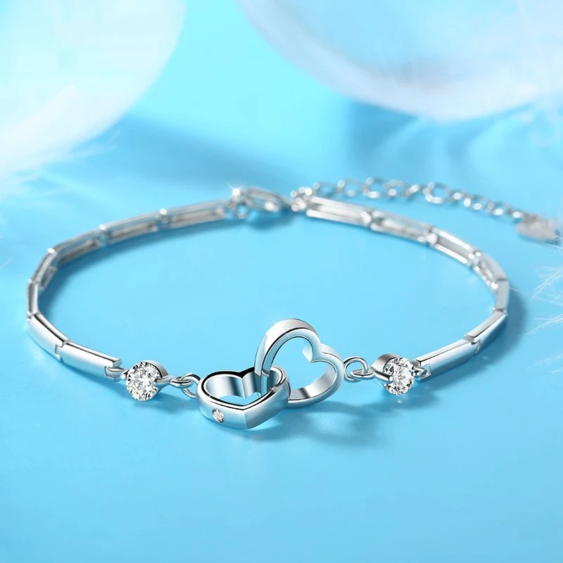 Doppelherz Silver Bracelet