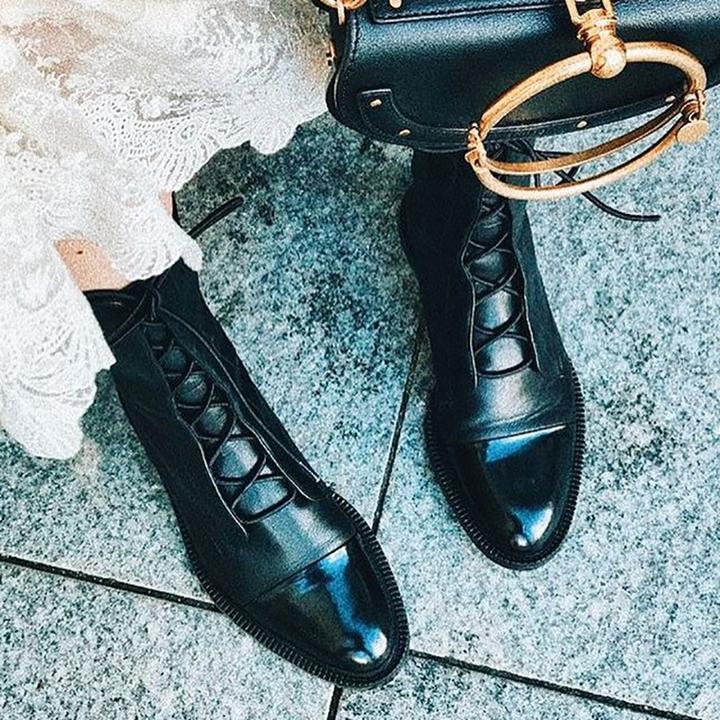 Olivia | Stylowe Botki na Obcasie