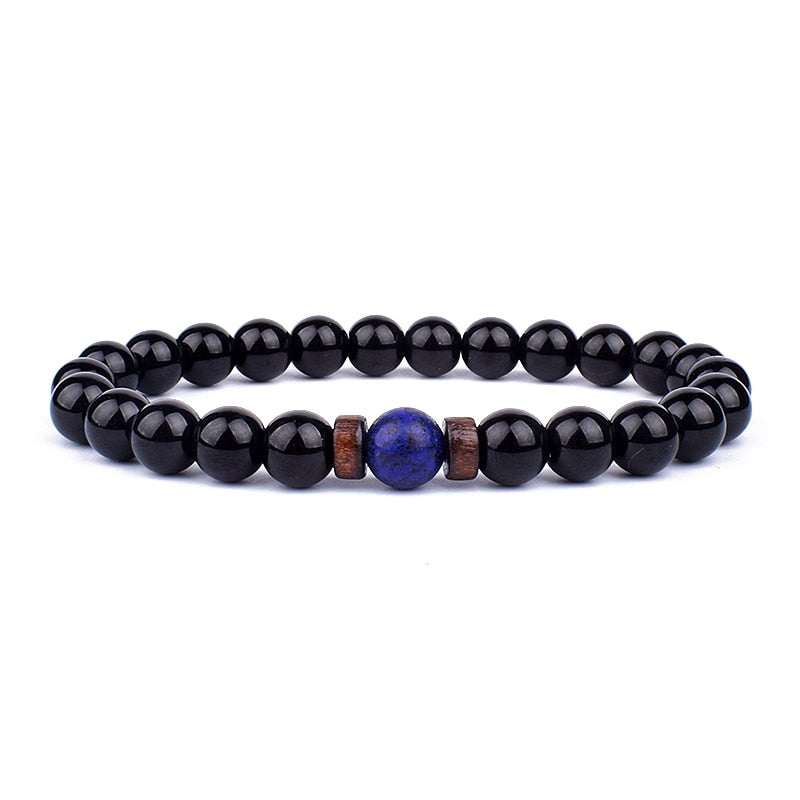 Lava Men | Natural Lava Stone Bracelet