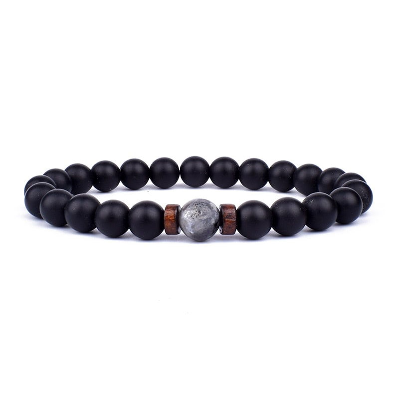Lava Men | Natural Lava Stone Bracelet
