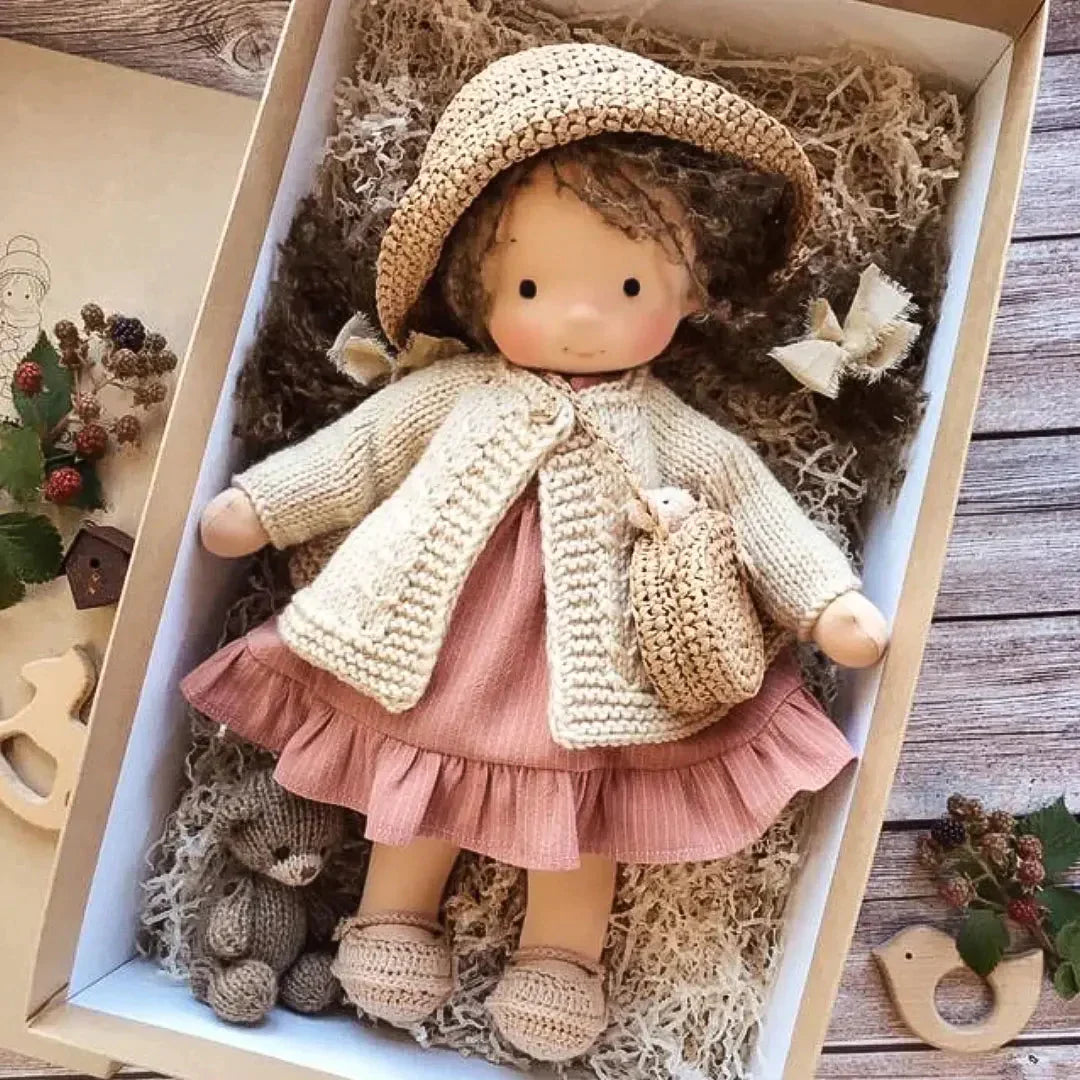 SnuggleDoll – Miękka Lalka z Realistycznymi Funkcjami – Idealna do Przytulania