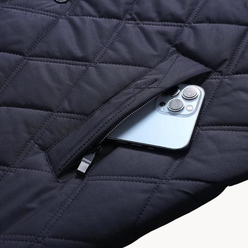 Men's Quilted Winter Jacket