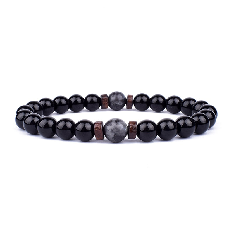 Lava Men | Natural Lava Stone Bracelet