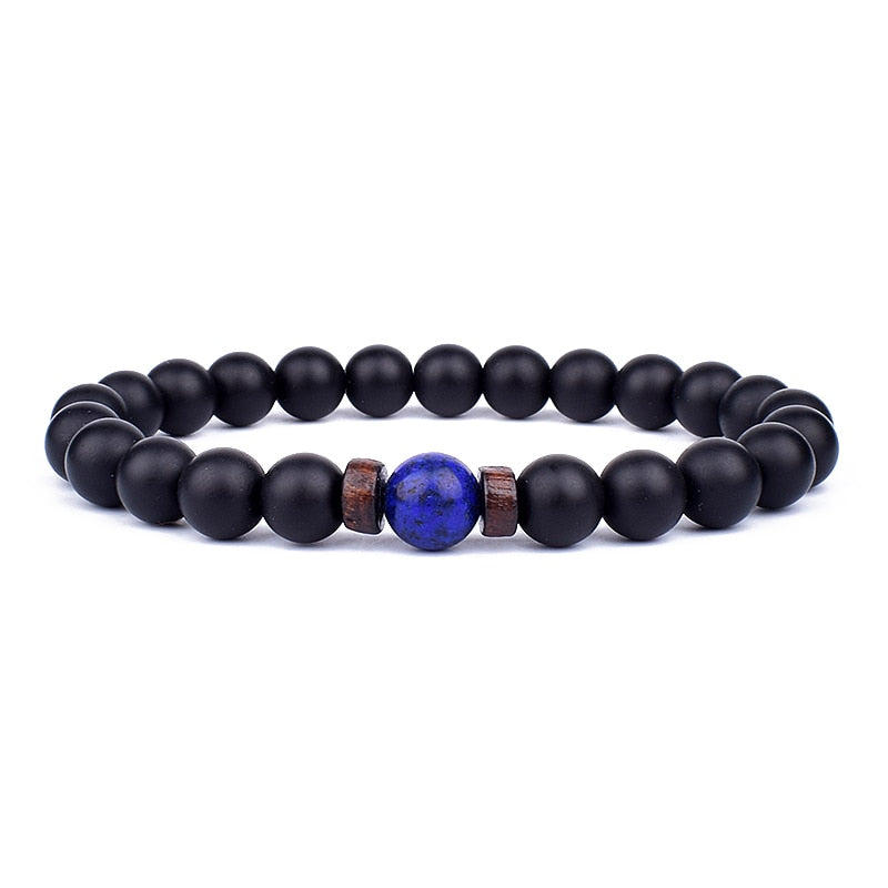 Lava Men | Natural Lava Stone Bracelet