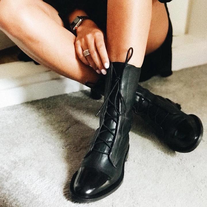 Olivia | Stylowe Botki na Obcasie