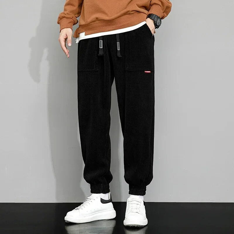 Liam | Męskie zimowe spodnie dresowe