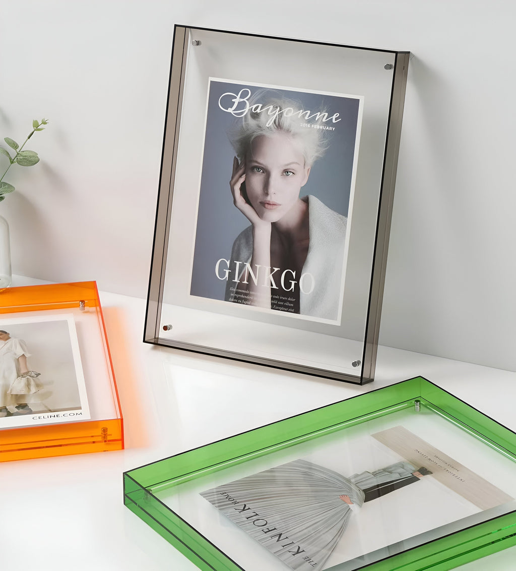 Seravina - Stylowa Minimalistyczna Ramka na Zdjęcia z Akrylu