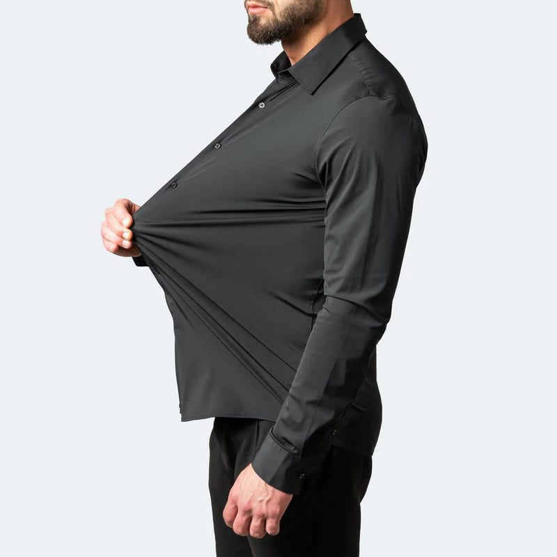 NovaFlex | Męska Koszula Stretch Przeciw Zagnieceniom