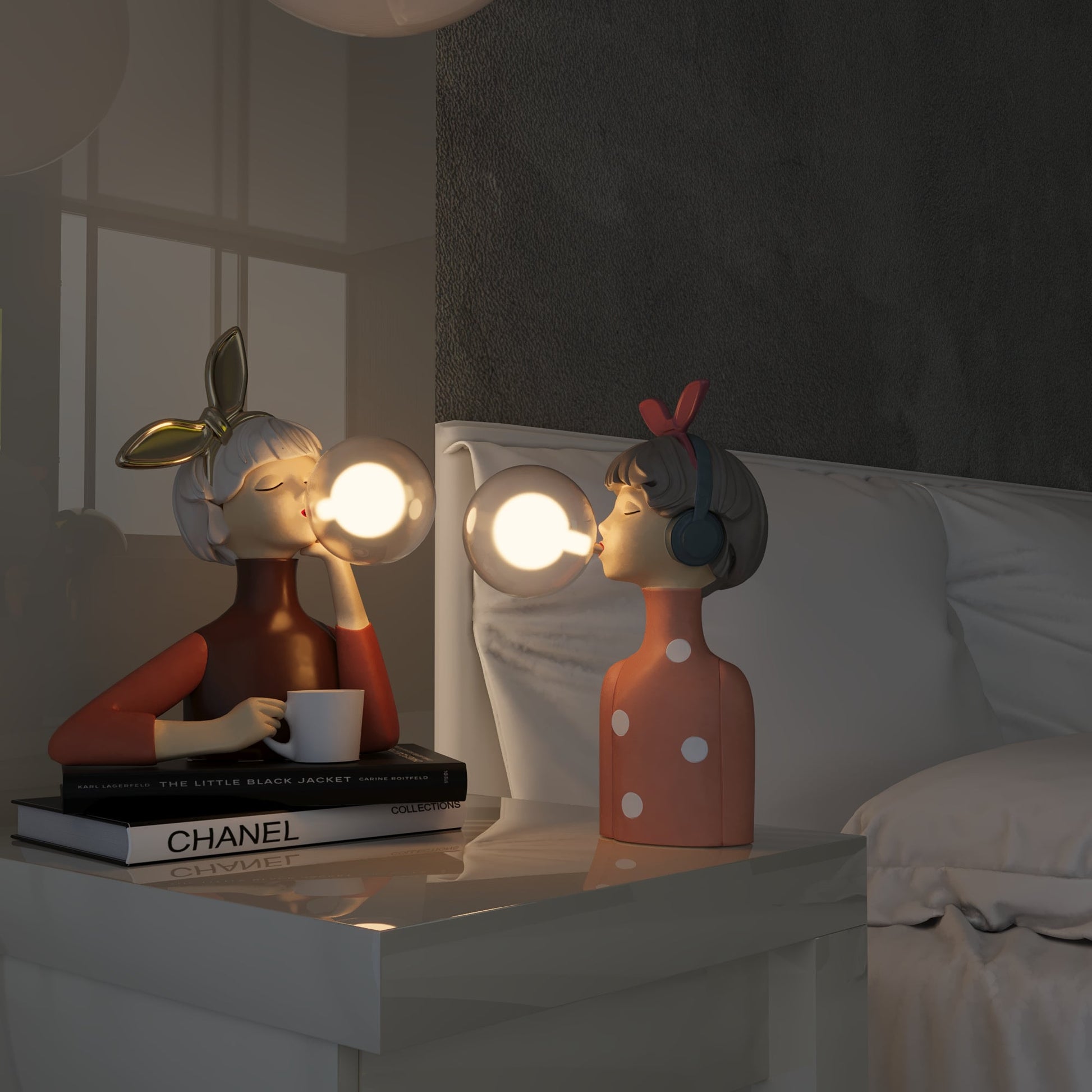 Elegancka Lampa Stołowa do Stylowego Wnętrza - EleganceCraft