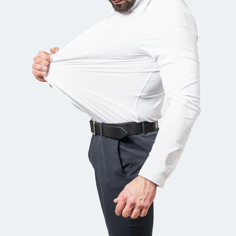 NovaFlex | Męska Koszula Stretch Przeciw Zagnieceniom
