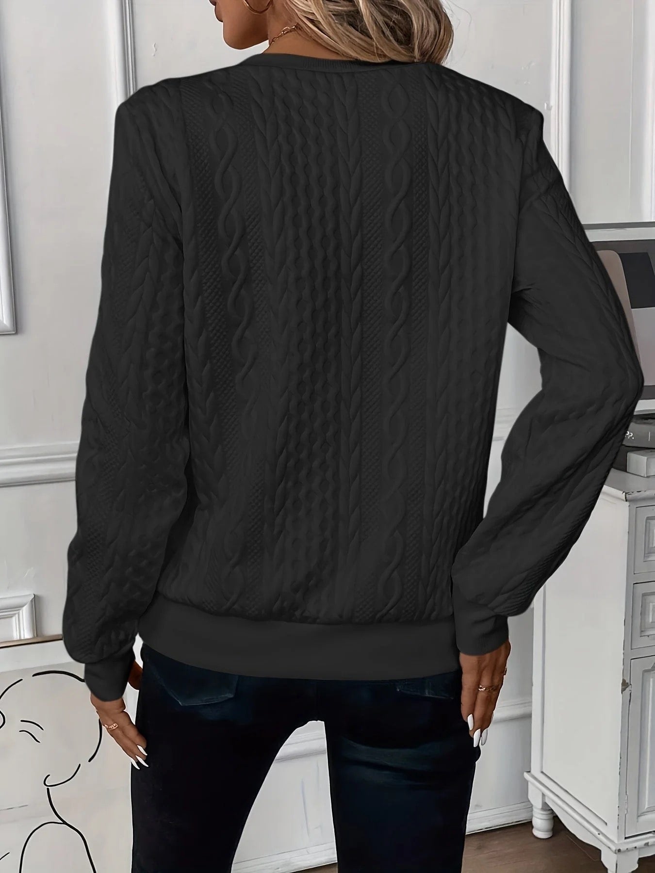 TAMARA - Elegancki Sweter Damski z Pół-Zipem