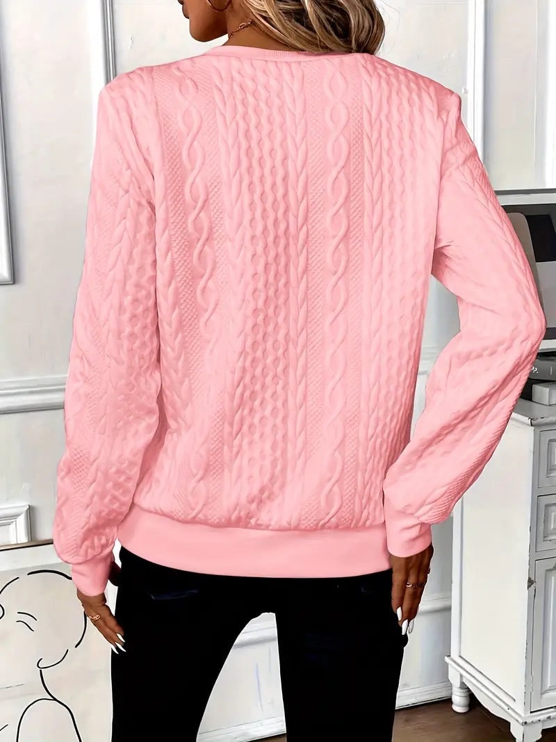 TAMARA - Elegancki Sweter Damski z Pół-Zipem