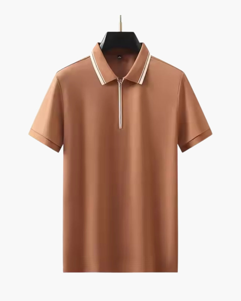 Ridgeway Zip-Up Polo
