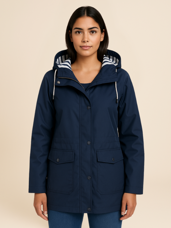 Kaia | Lekka, Wodoodporna Kurtka Przeciwdeszczowa Damska