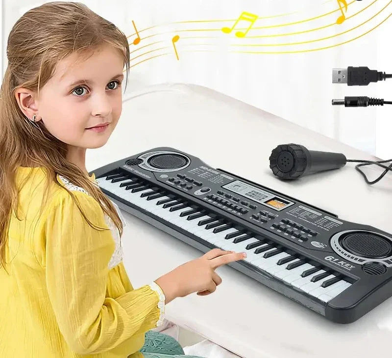 SoundKey | Elektroniczny Pianino z Mikrofonem