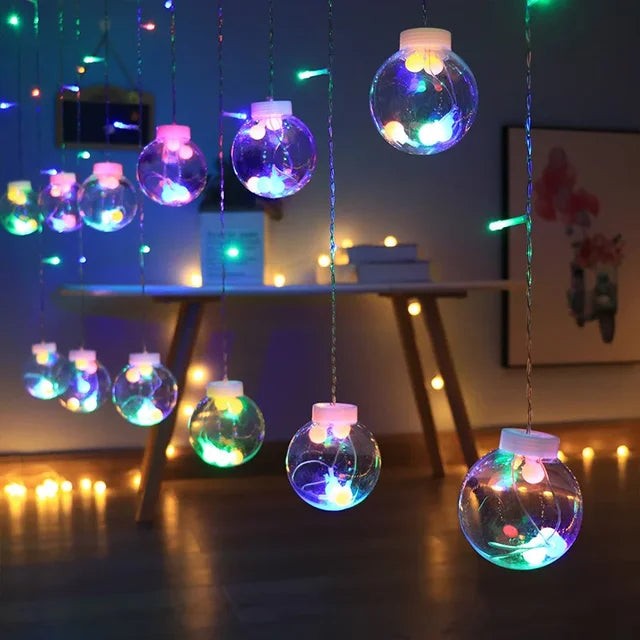 LumiSphere – Dekoracyjne Słoneczne LED Sznury Świateł