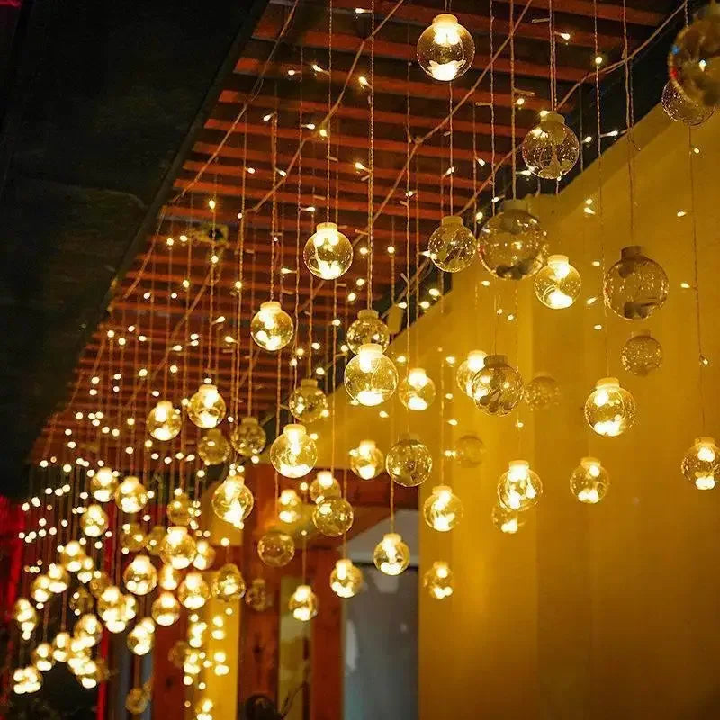 LumiSphere – Dekoracyjne Słoneczne LED Sznury Świateł