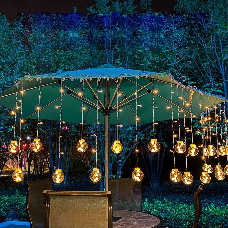 LumiSphere – Dekoracyjne Słoneczne LED Sznury Świateł