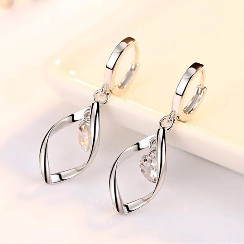 Vintage 925 Silver Earrings