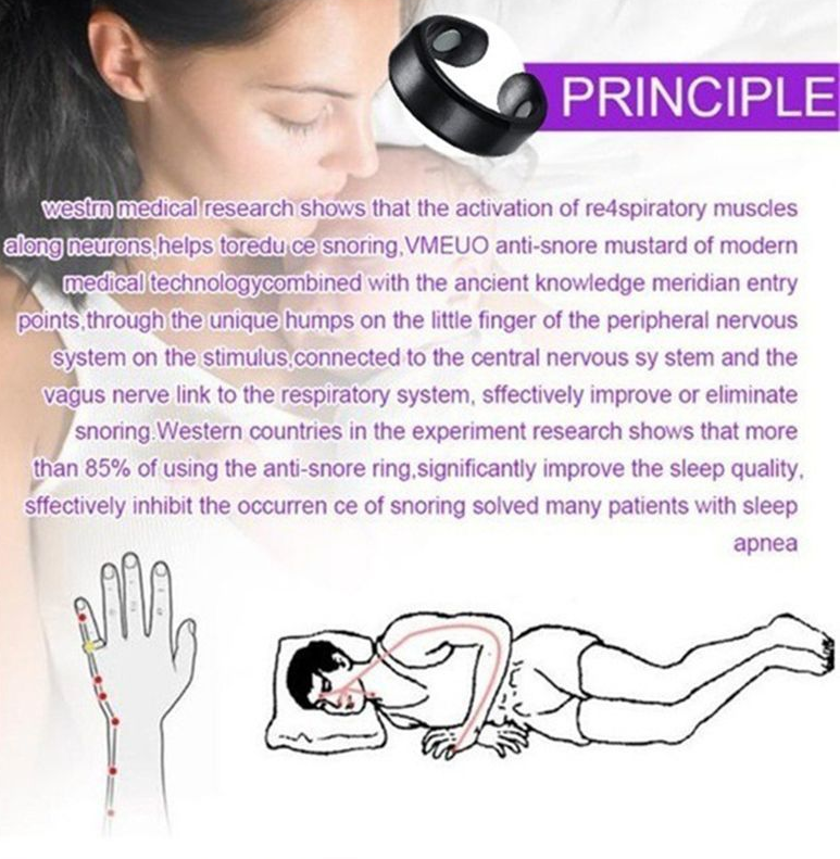 Antisnore Ring