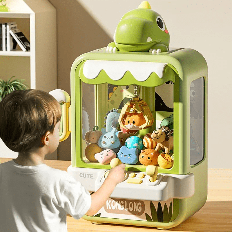 ClawPlay - Interaktywna Maszyna Arcade do Cierpliwości i Umiejętności - Zabawna Maszyna Chwytająca z Efektami Świetlnymi i Dźwiękowymi