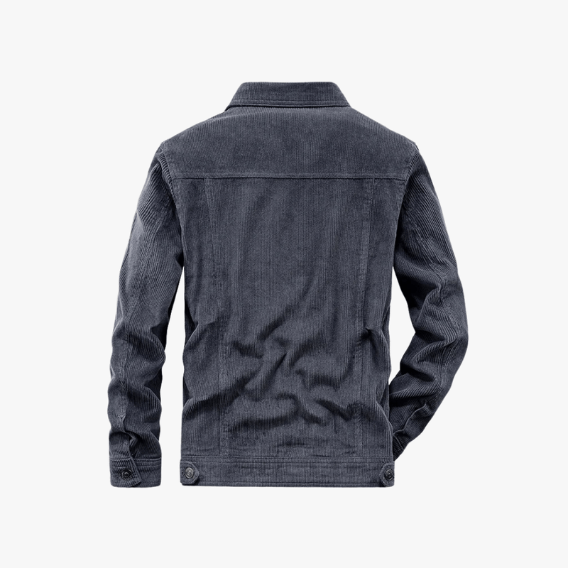 Mason | Męska Kurtka Trucker z Sztruksu - Klasyczny Styl Casual