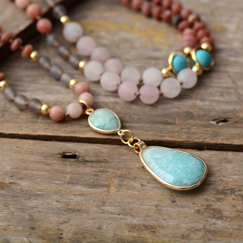 Diep Reinigende Pastel Mala Ketting van Aurielle
