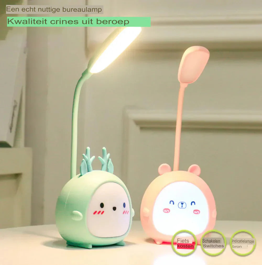 BrightBuddy: Lampka do czytania dla dzieci z ochroną oczu i nocnym światłem USB