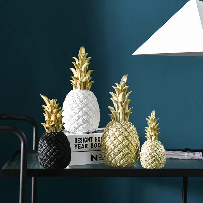 Unikalny ananas w złotym wydaniu – klasyka z odrobiną luksusu