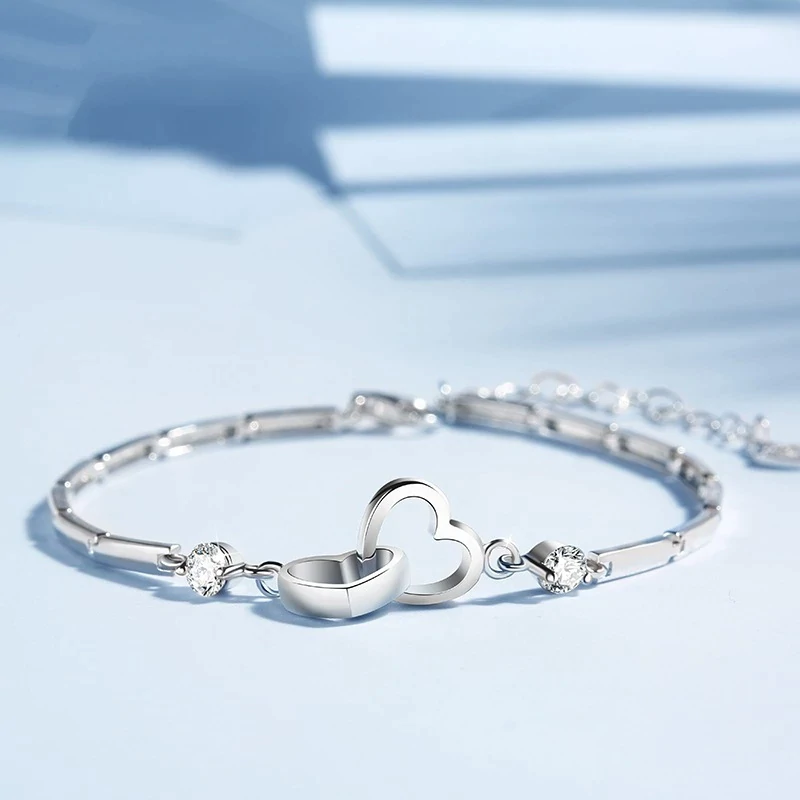 Doppelherz Silver Bracelet