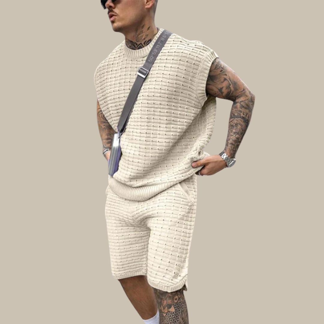 MILO | Elegancki zestaw dzianinowy