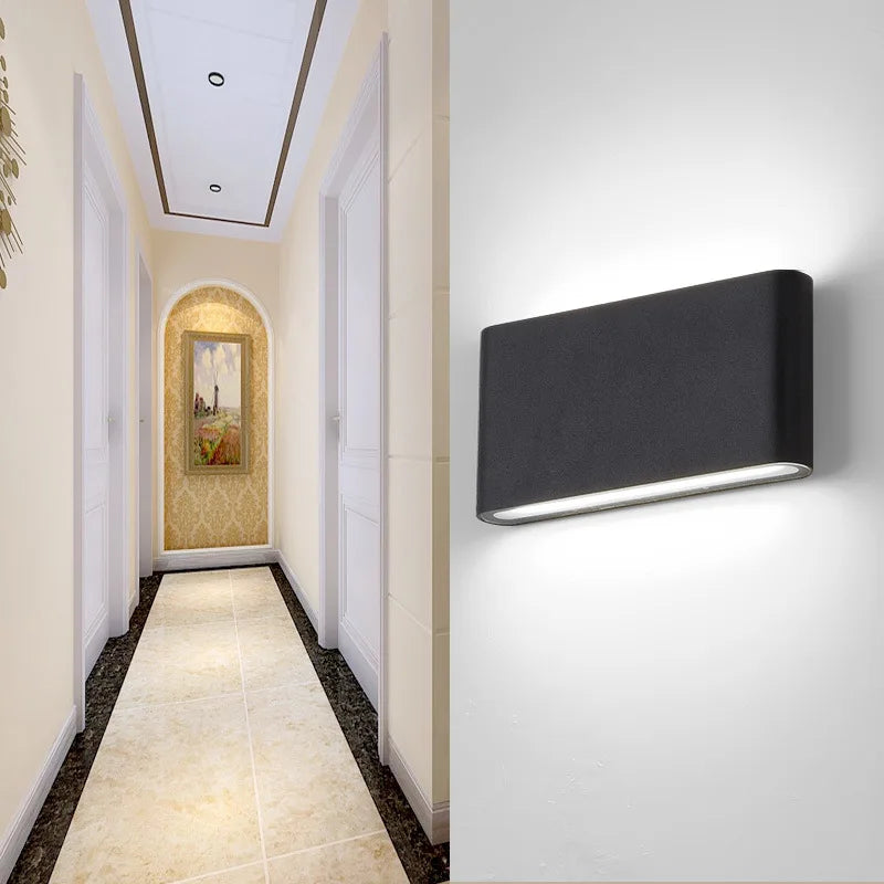 BrightGuard | Wodoodporna LED Lampa Ścienna do Użytku na Zewnątrz