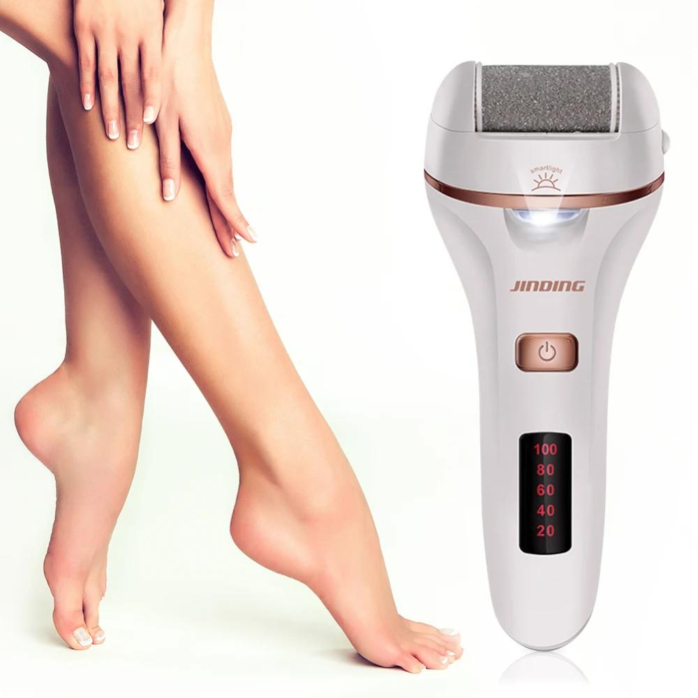Akumulatorowy elektryczny peeling do stóp - urządzenie do usuwania twardej skóry