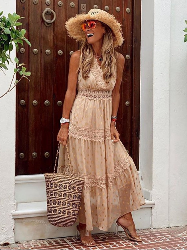 Solana - Boho Ibiza Dress
