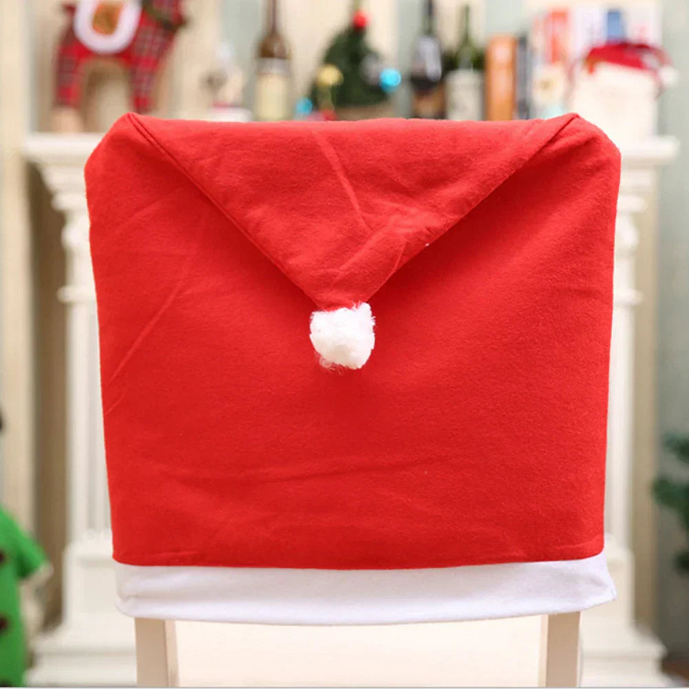 MerryCover – Świąteczne Pokrowce na Krzesła na Elegancki Obiad
