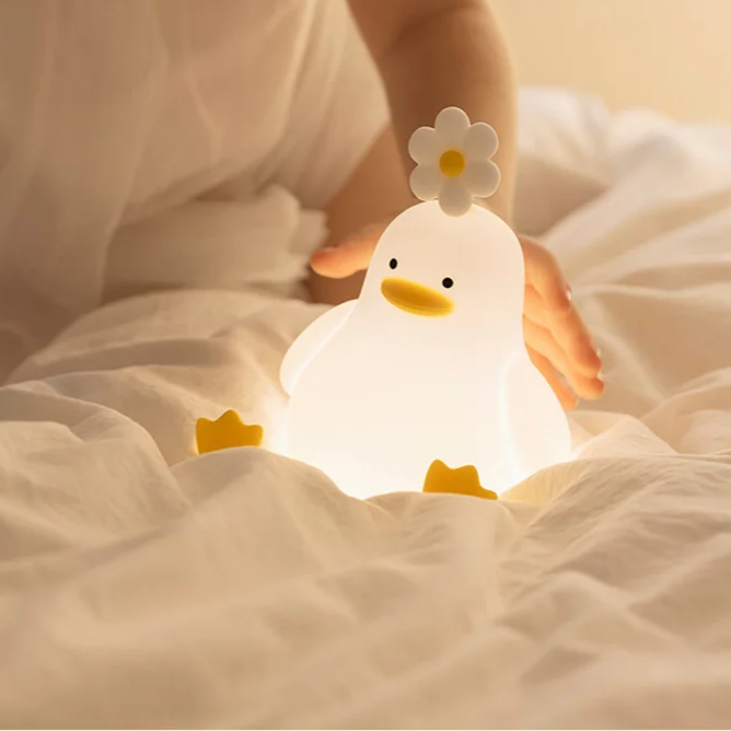 QuackLight - Nocna Lampka w Kształcie Kaczki