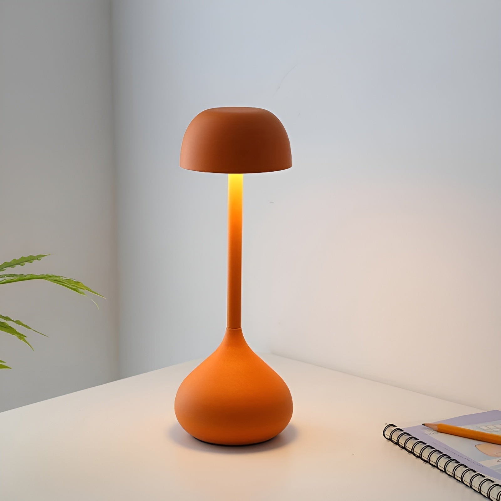 Bezprzewodowa Dimmowalna Lampa Stołowa Grzybowa – GlowMush