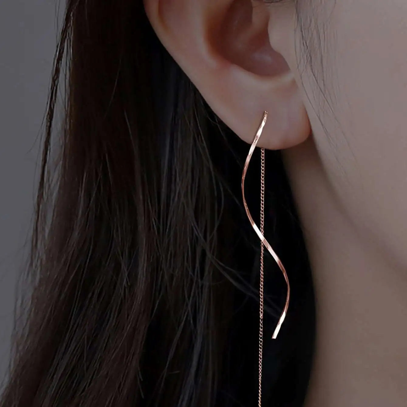 Wellen-Einfelder Earrings