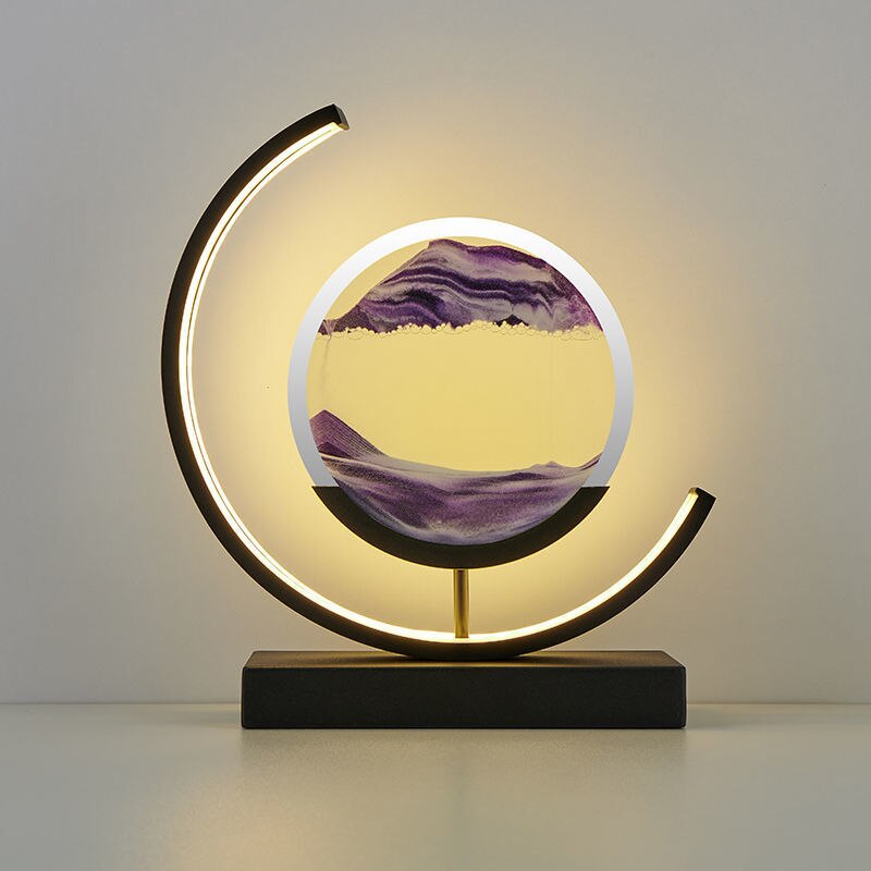 3D Stół Lampa z Piaskiem - Abyss