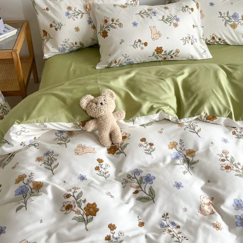 BlossomDream | Elegancka Kwiatowa Pościel