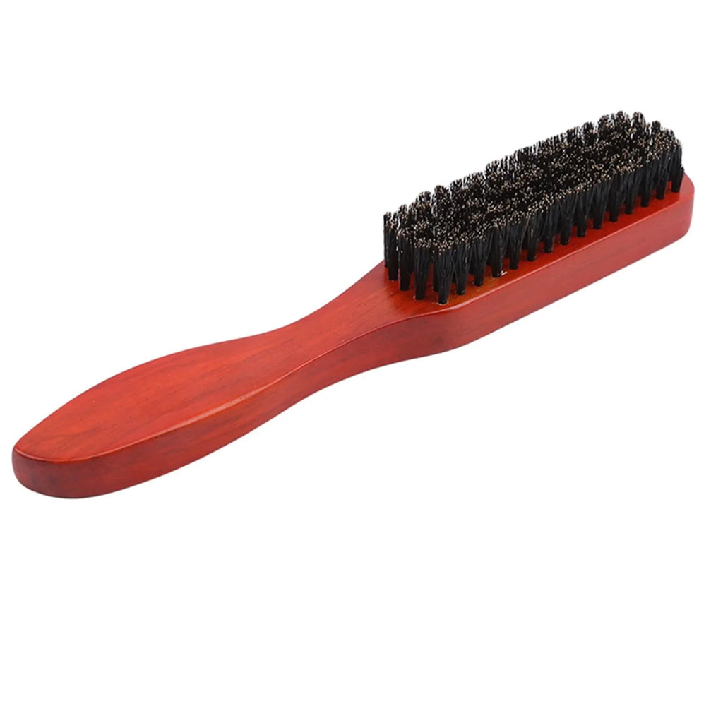 SalonSculpt - Elegancka Drewniana Szczotka do Teasingu do Samodzielnego Stylizacji Włosów