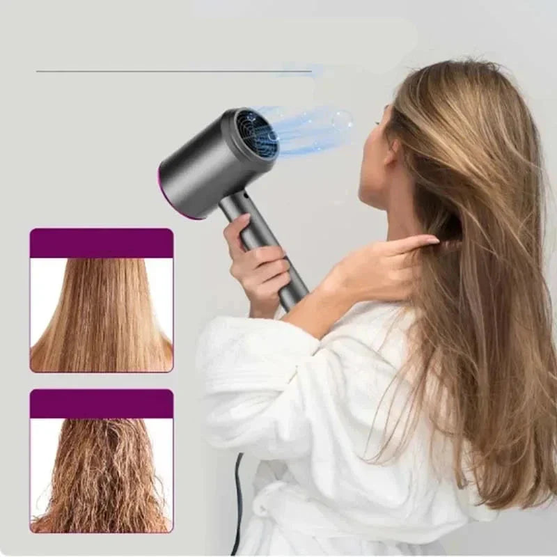 TurboDry - Profesjonalna Cicha Szczotka do Szybkiego Suszenia Włosów