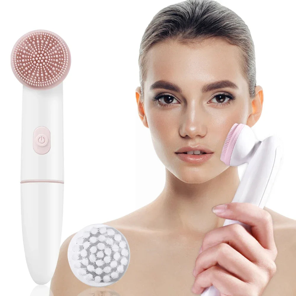 PureSkin - Dwufunkcyjne narzędzie do pielęgnacji twarzy z silikonu