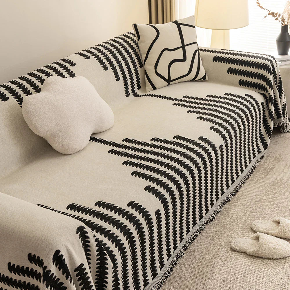 Skandynawska harmonia z subtelnymi frędzlami