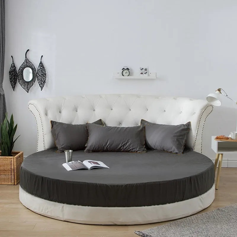 CottonHaven | Super Soft Round Bed Sheets