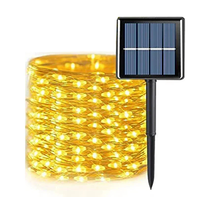 LumiFest – Solarne Lampki Magiczne do Oświetlenia Świątecznego na Zewnątrz