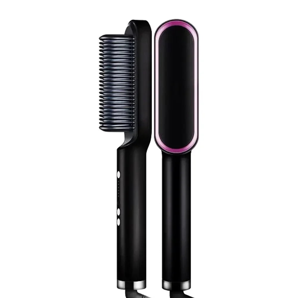 HeatMaster - 3-in-1 Negative Ion Styling Warm Comb