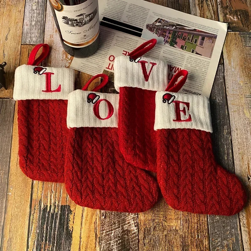 KerstKlassiek | Personalizowane Dekoracje na Skarpetki