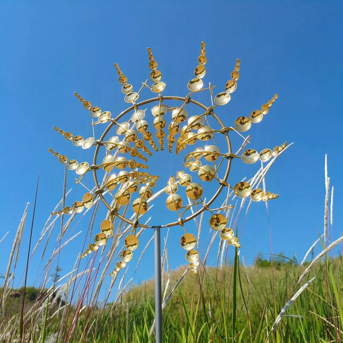 WhirlingWonders | Kinetic Metal Wind Spinner